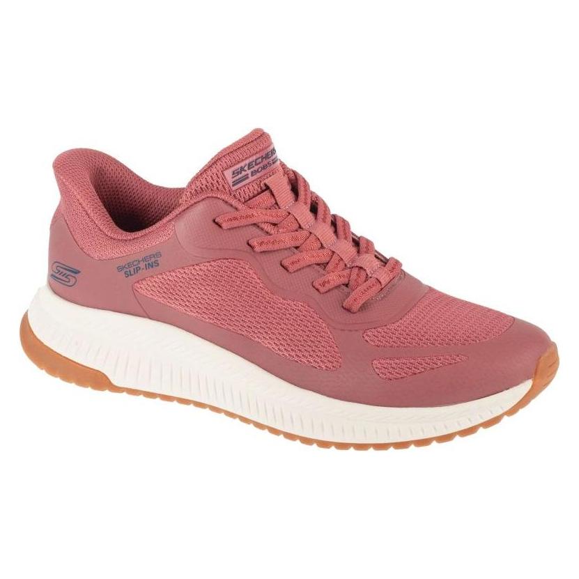 Skechers, Damen, Sneakers, Slip-Ins™ Bobs Squad 4 - Staple Look - Lifestyle Schuhe - Damen, Pink, (39)