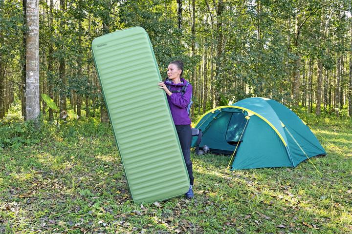 Actual product image Bestway ComforTrek Luxe Self-Inflating Large Rectangular Sleeping Air Pad