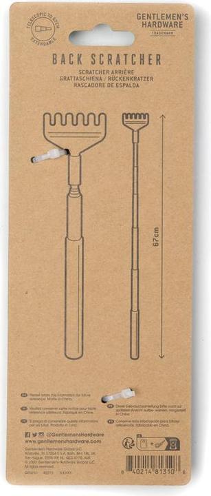 Produktbild Gentlemen's Hardware Mini Back Scratcher