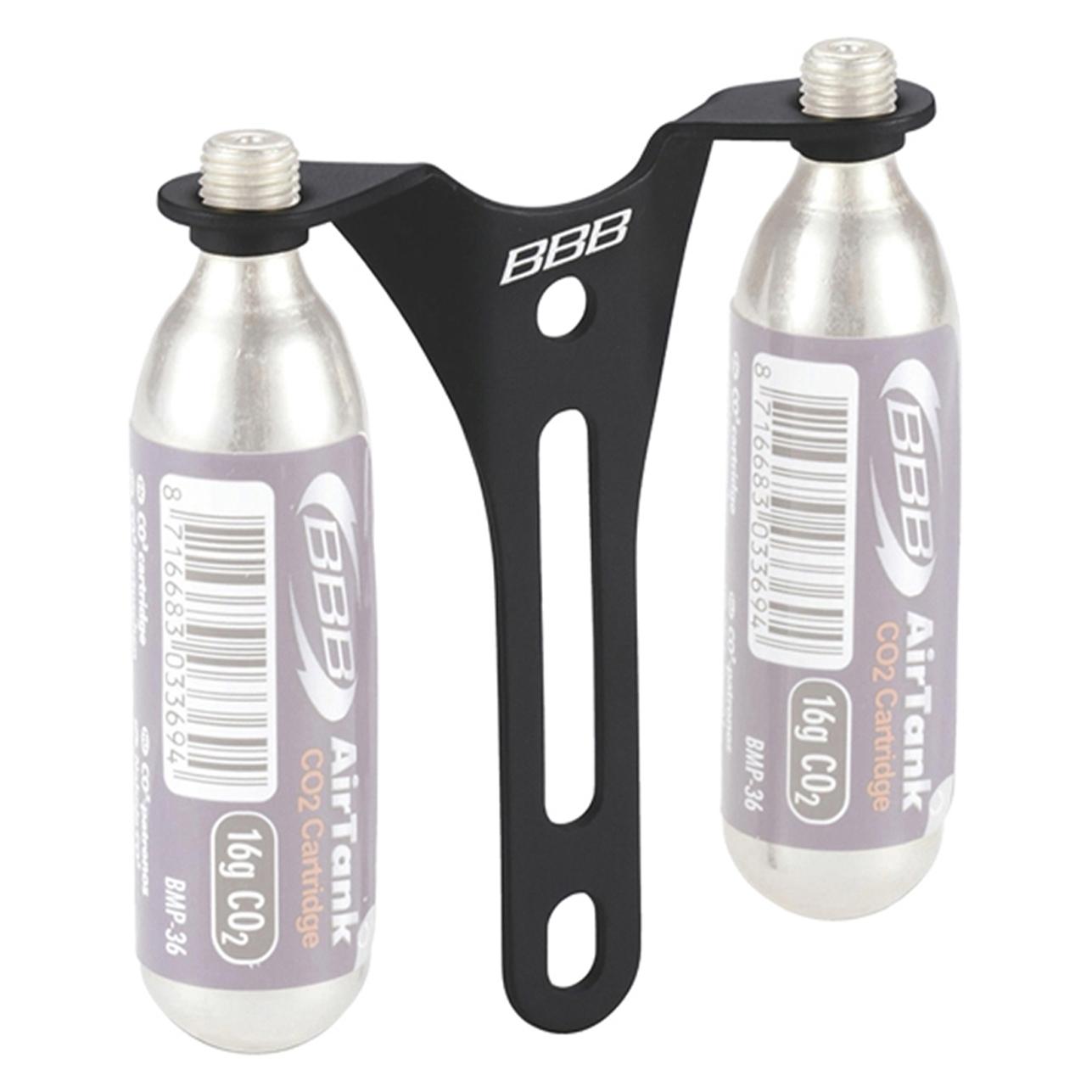BBB, Pompe à vélo : accessoires, (Remplacement des cartouches de CO2)