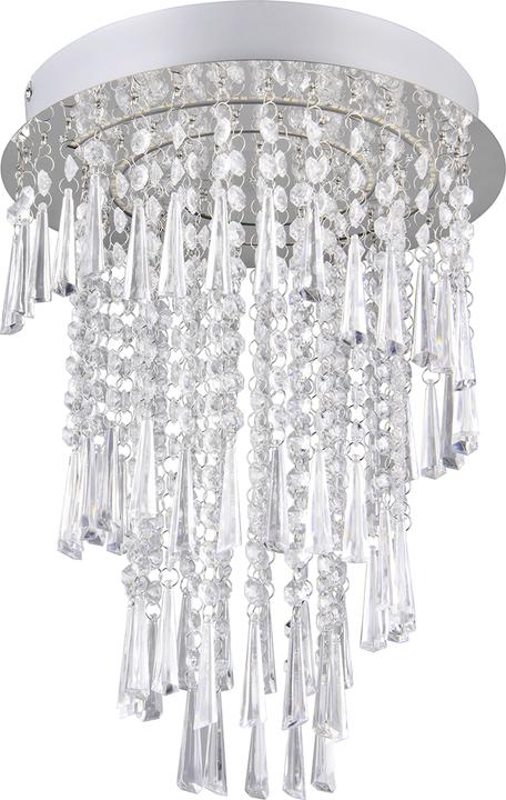 Produktbild Reality Pomp LED Deckenleuchte 18W ⌀30cm dimmbar Chrom CCT einstellbare Lichtfarbe Nachtlicht (2400 lm)