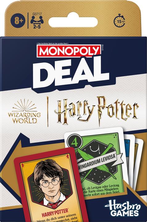 Produktbild Monopoly Deal: HARRY POTTER Kartenspiel (Deutsch)