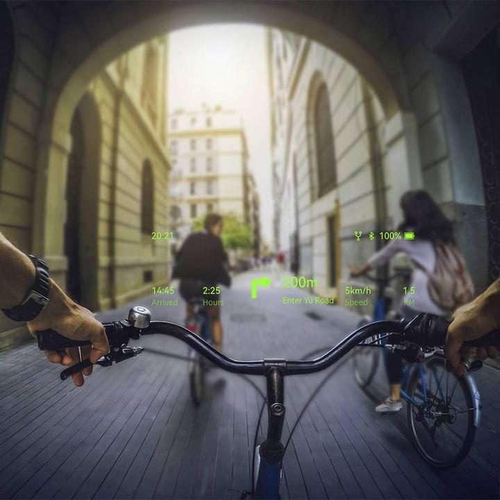 Actual product image Rokid Augmented Reality Brille Schwarz 32 GB Speicher: 32 GB