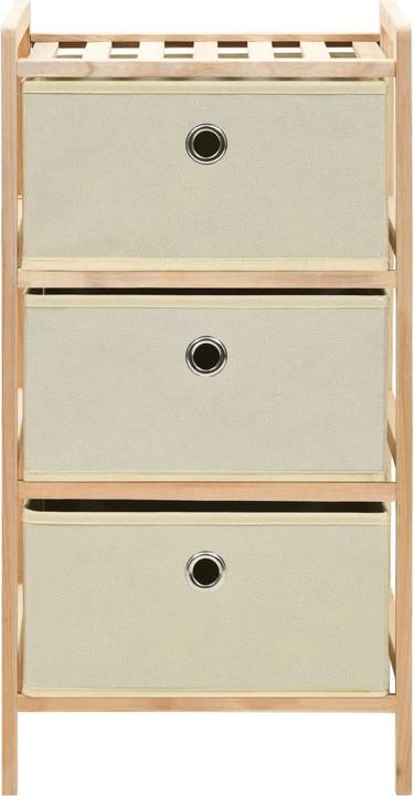 Actual product image vidaXL Korbregal (32 x 26 x 93 cm)