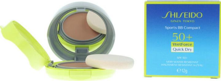 Actual product image Shiseido Sports BB Compact SPF50+ (Very Dark)