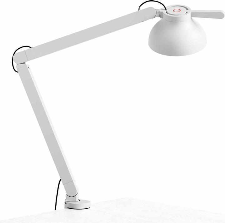 HAY PC lampe de table 2 bras avec clamp Soft Black (407 lm)