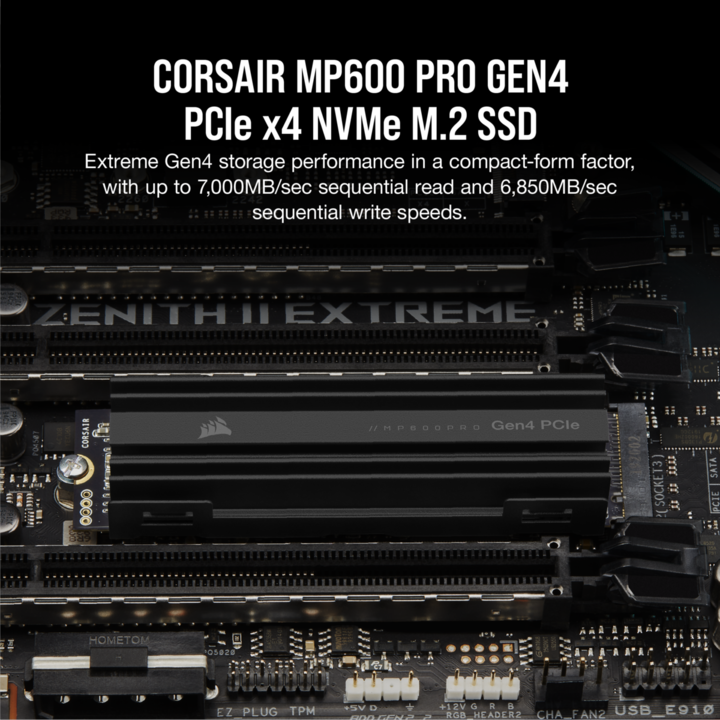 Produktbild Corsair MP600 PRO (2000 GB, M.2 2280)