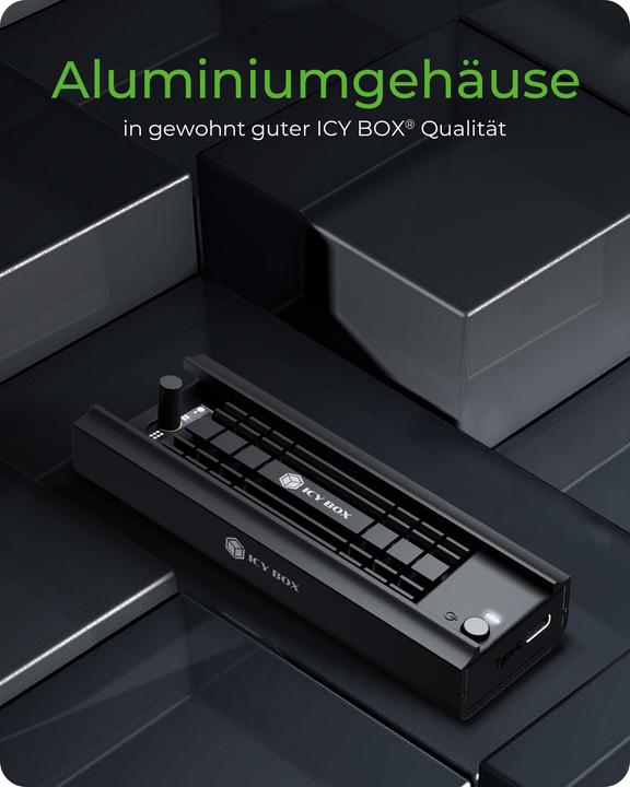 Productafbeelding Icy Box IB-180MC-C31 (M.2 2242, M.2 2260, M.2 2280)