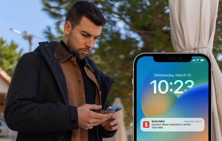 Produktbild SwitchBot Wi-Fi Thermometer & Hygrometer