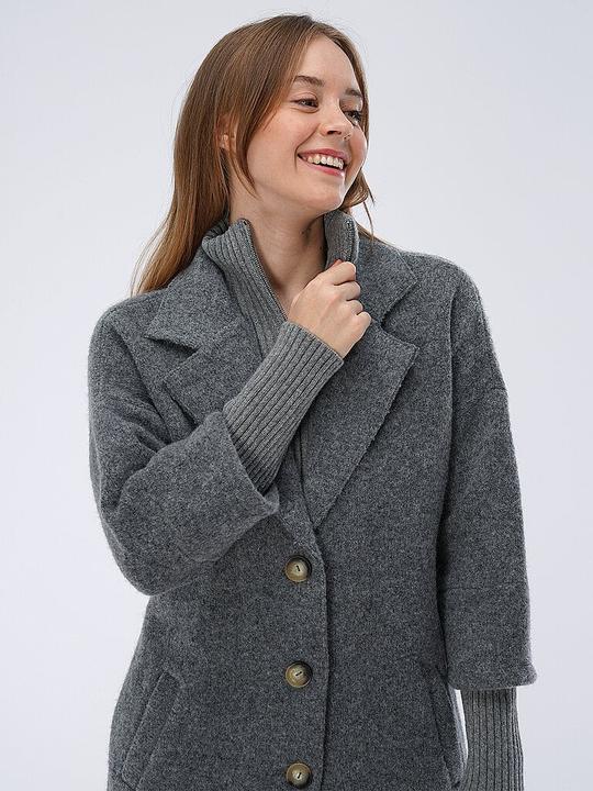 Actual product image Stap Wool coat relaxed fit ANIELA