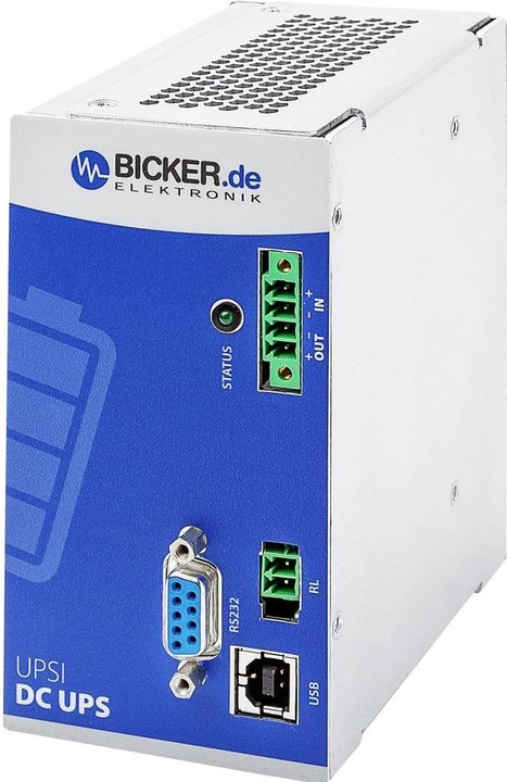 Immagine prodotto Bicker Elektronik UPSI-2406DP2 Sistema UPS industriale (guida DIN) (96 W)