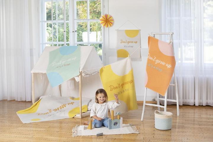 Actual product image David Fussenegger Fussenegger LILI baby and children's blanket, Dont Grow up