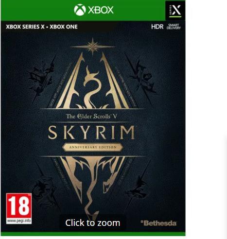 Produktbild Bethesda The Elder Scrolls 5: Skyrim Anniversary Edition (Xbox Series X, Xbox One S, Multilingual)