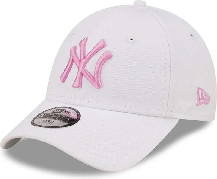 Produktbild New Era 9Forty Kinder Cap - New York Yankees weiss pink Child (53, 54 C, 52 C)