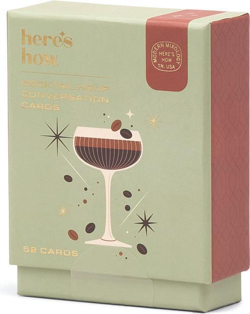 Produktbild Here's How Cocktail Hour Conversation Cards