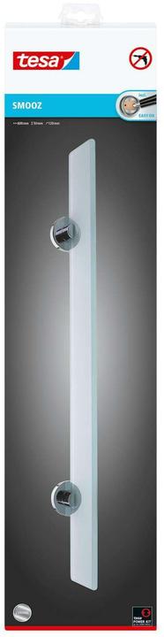 Immagine prodotto tesa SMOOZ Ripiano in vetro con soluzione adesiva senza forare (60 x 12 x 5 cm)
