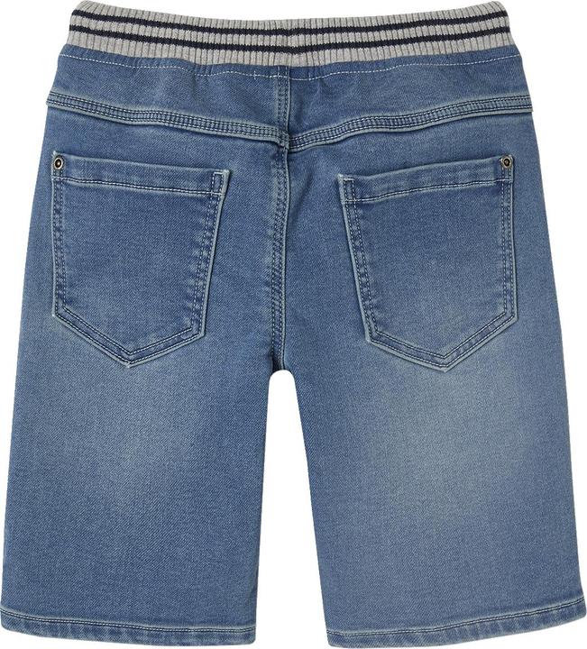 Produktbild Vertbaudet Jungen Shorts mit Schlupfbund, Denim-Look