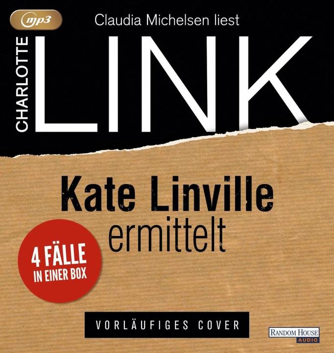 Actual product image Kate Linville Investigates - The Deceived - The Search - Without Guilt - Lonely Night (Claudia Michelsen, Charlotte Link, German)