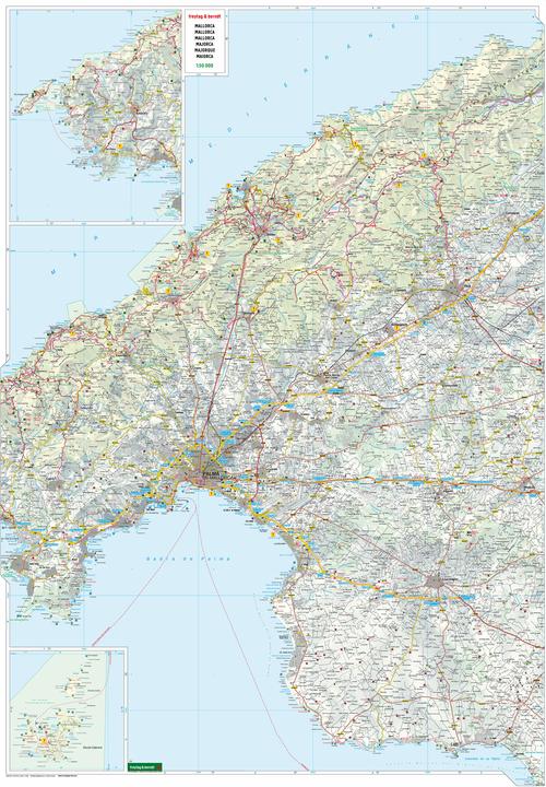 Actual product image Žemėlapis - Maljorka 1:50 000