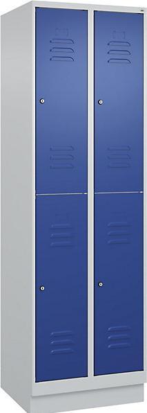 Actual product image C+P Double-decker locker Classic PLUS (60 cm, 195 cm)