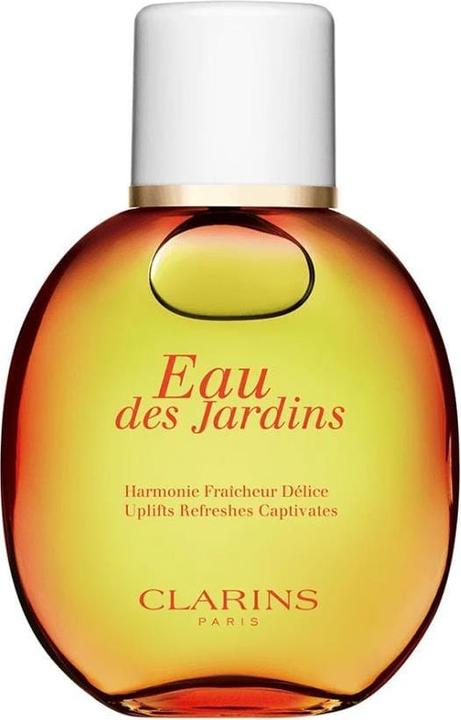 Image du produit Clarins Eau des Jardins (100 ml, Spray parfumé pour le corps et les cheveux, Bergamote, Bois de cèdre, Citron, Grapefruit, Groseille, Menthe poivrée, Musc, Orange, Patchouli, Roses, Vétiver)