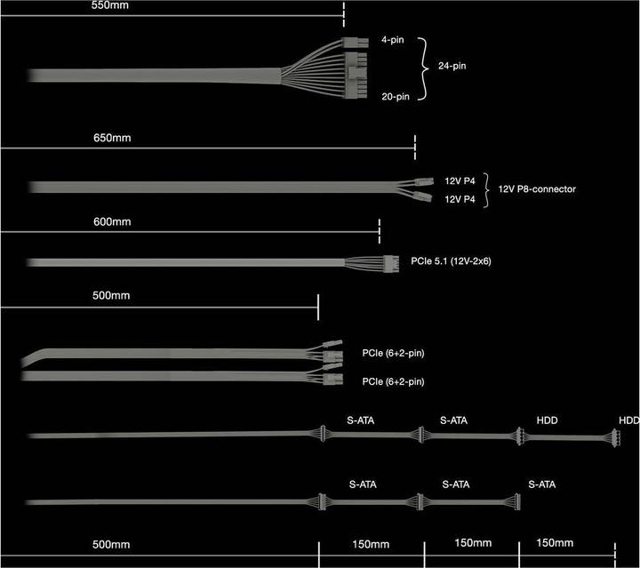 Image du produit be quiet! Pure Power 13 M (550 W)