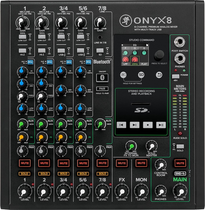 Image du produit Mackie Onyx 8 (Studio et mixeur live)