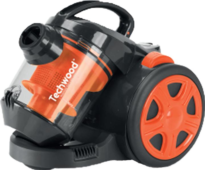 Produktbild Techwood TAS759 Orange Bagless Vacuum Cleaner HEPA 700 W 05 Liters