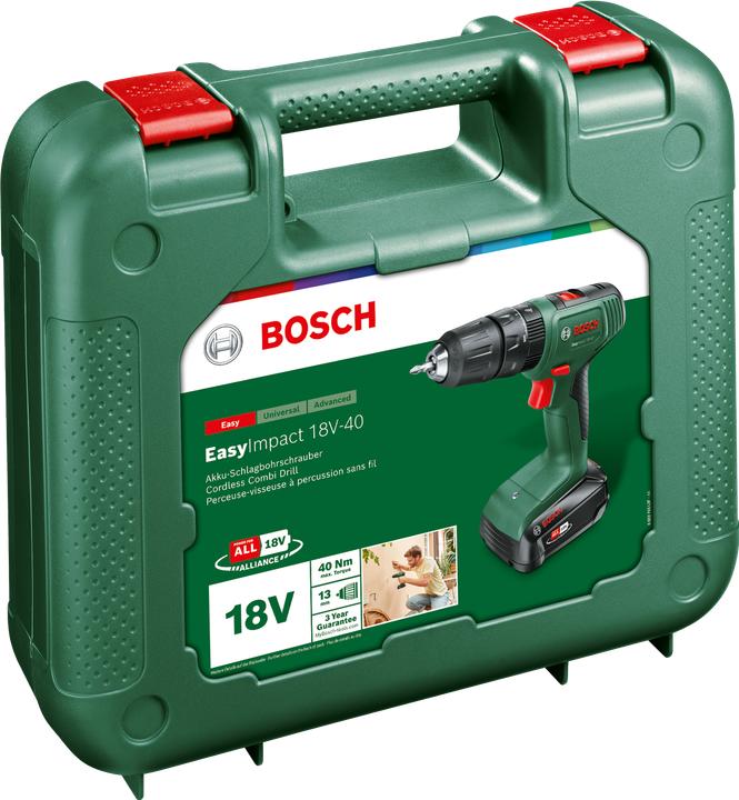 Produktbild Bosch Home & Garden EasyImpact 18V-40 (Akkubetrieb)