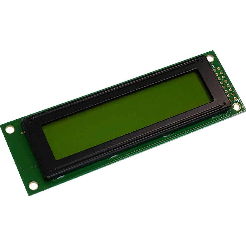 Display LCD-Display Gelb-Grün (B x H x T) 116 x 37 x 8.6 mm DEM202 (Elektronikkit), Elektronikmodul