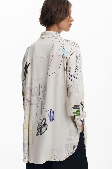 Immagine prodotto Desigual Camicia Maniche Lunghe Donna Bianco (XS)