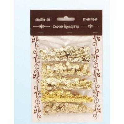 Titanum Set Goldpailletten 6mm 30g