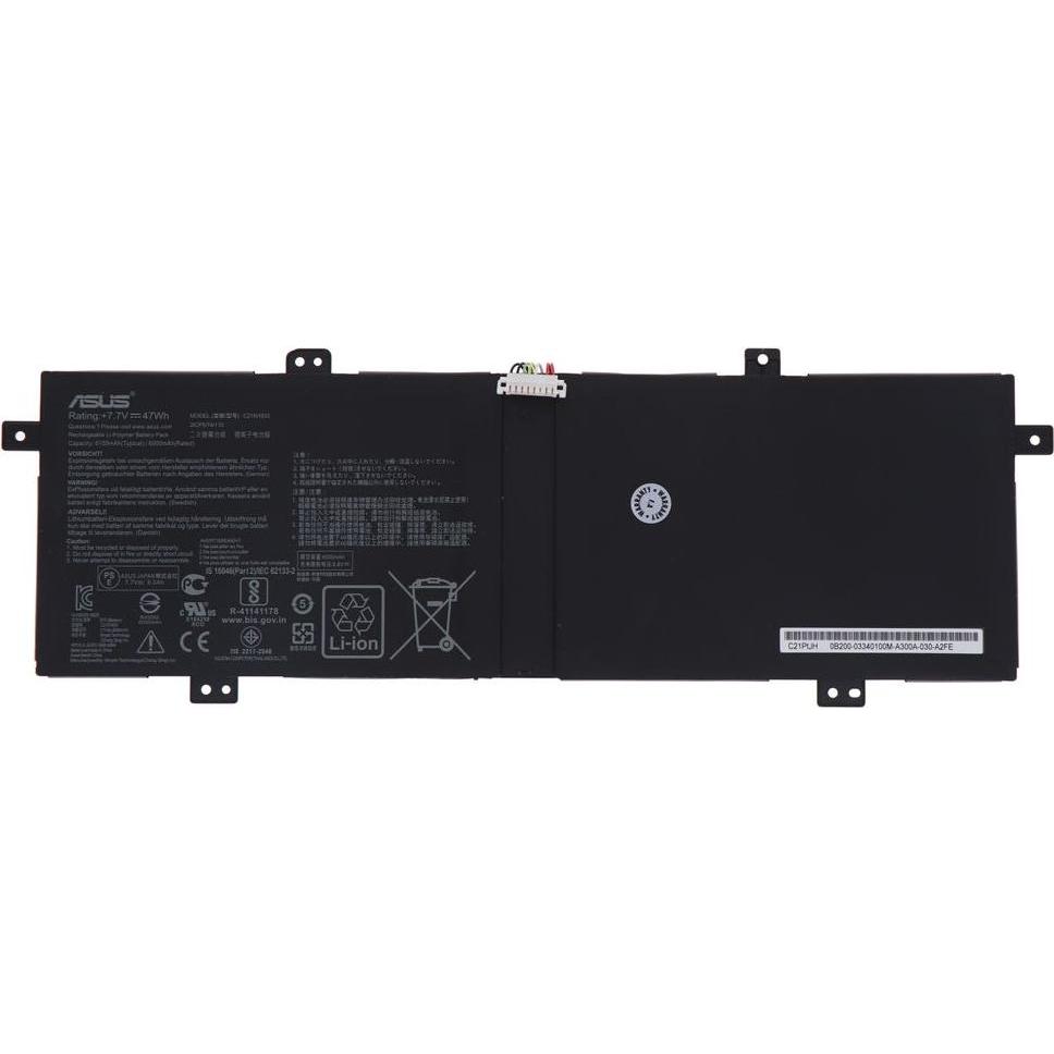 ASUS Battery C21N1833 6150 mAh / 47Wh / 7.7V / 2 cells (2 Zellen, 6150 mAh), Notebook Akku
