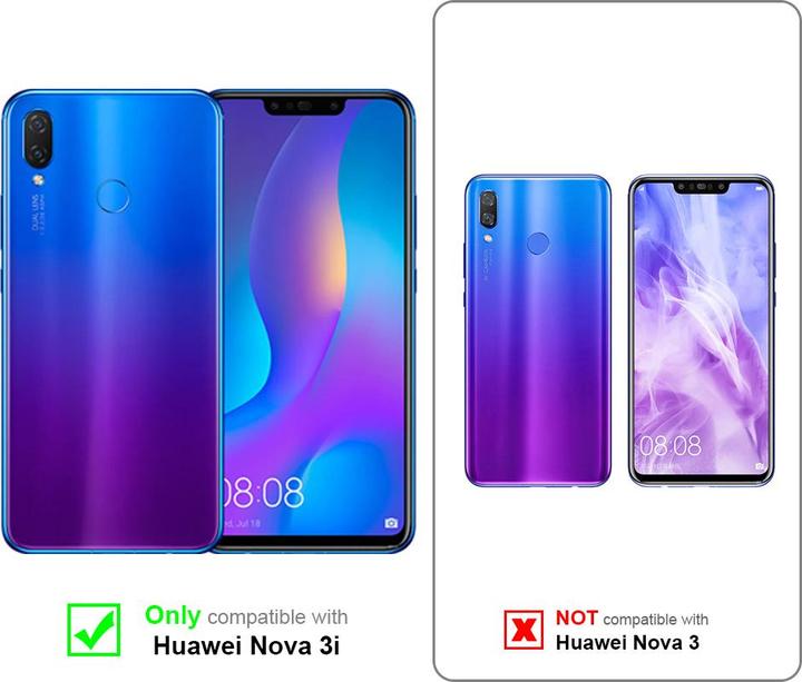 Image du produit Cadorabo Coque pour Huawei NOVA 3i universel avec Clip (Huawei Nova 3i)