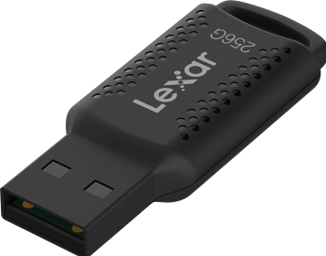 Actual product image Lexar Clé USB 3.0 JumpDrive V400 - 256Go (Noir) (256 GB, USB-A)