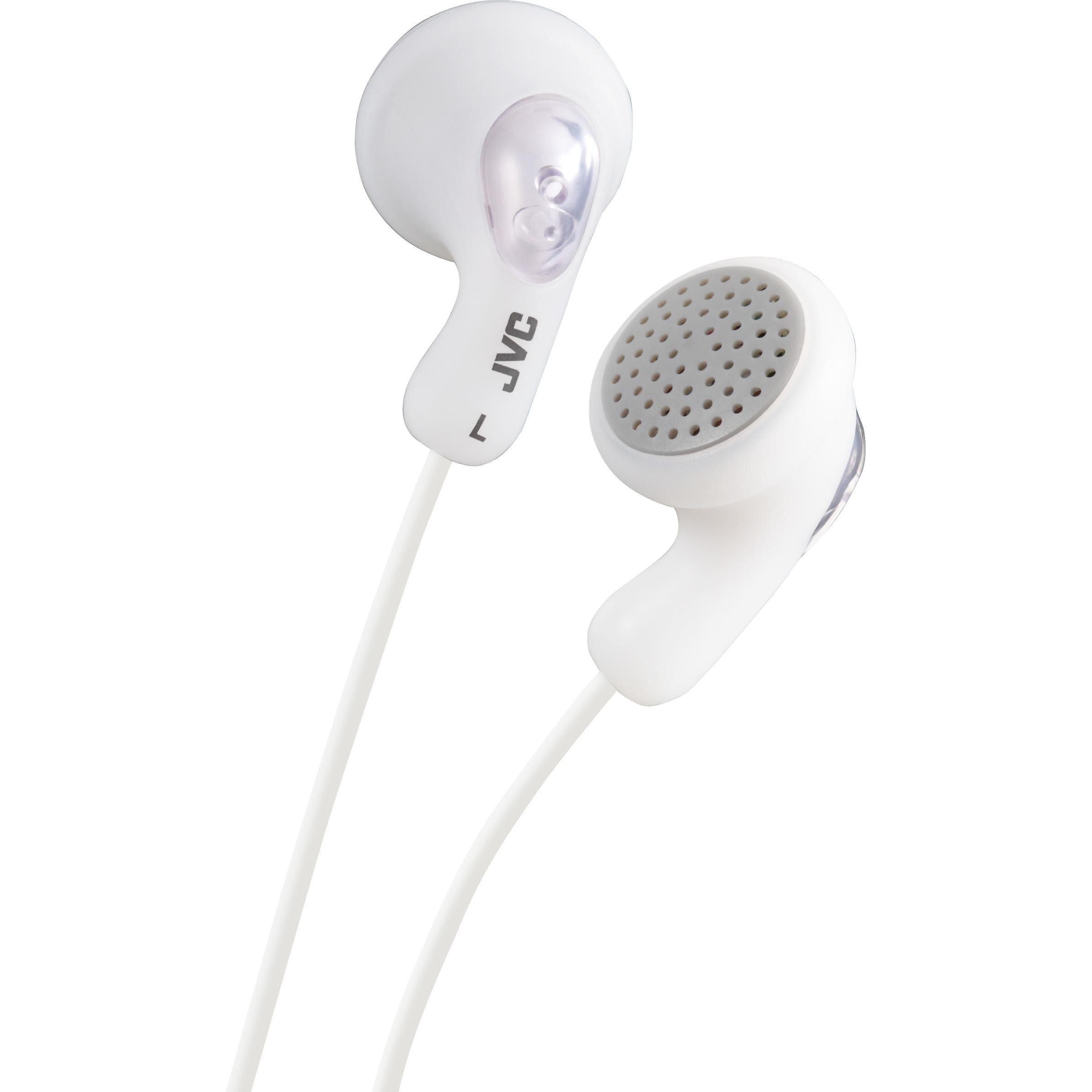 JVC HA-F14, Wired, 16 - 20000 Hz, Music, 4.7 g, Headphones, White (Kabelgebunden), Kopfhörer, Weiss