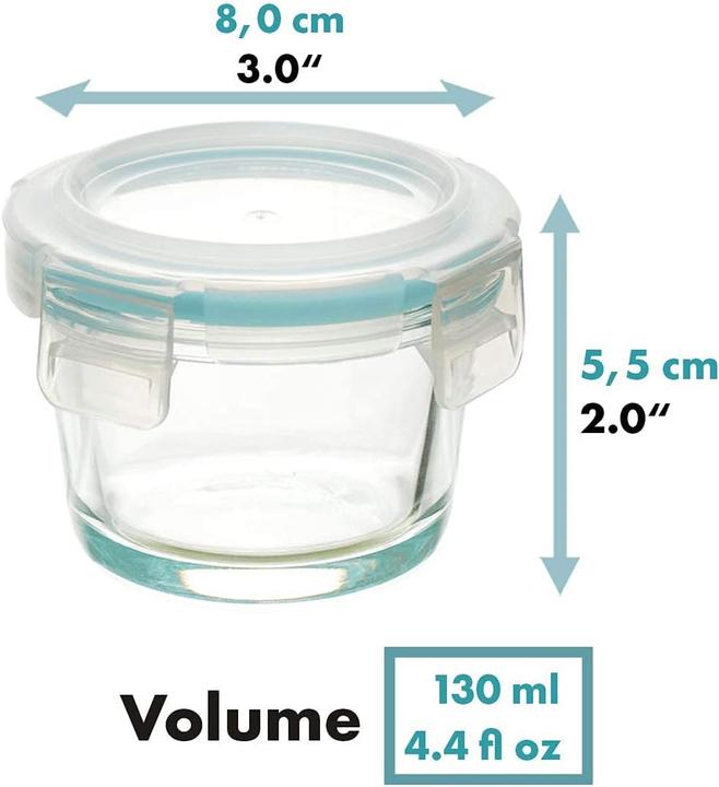 Immagine prodotto Grizzly Mini Frischhaltedosen-Set (0.13 l)