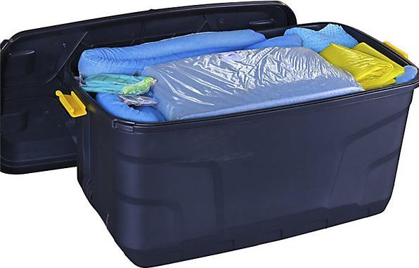 Produktbild eurokraft basic Leckage-Notfallset in Rollkoffer