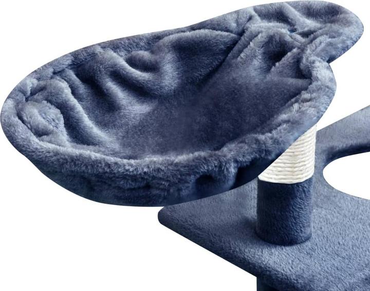 Produktbild vidaXL Katzenbaum (150 cm, Dunkelblau)