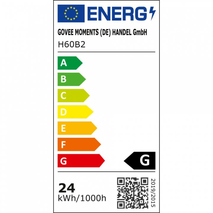 Energie-Label Govee Stehlampe Baum (1500 lm)