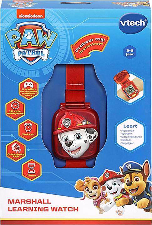 Actual product image VTech PAW Patrol - Marshall Learning Clock (Dutch, 3 - 6 years)
