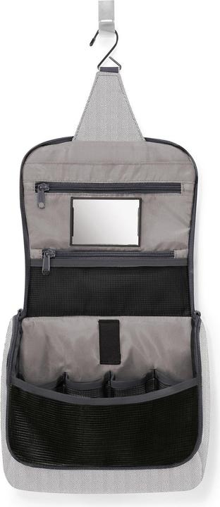 Actual product image reisenthel toiletbag herringbone grey (3 l)