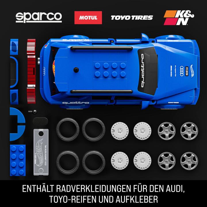 Image du produit Mattel Brick Shop 94 Audi Avant RS2