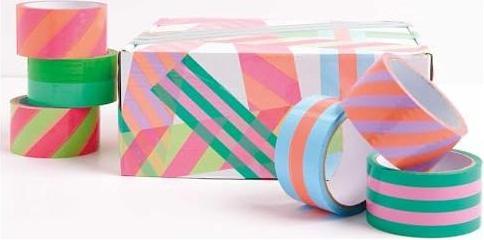 Immagine prodotto Rico Design Nastro per pacchi neon, rosa/arancio.300773 (50 mm)