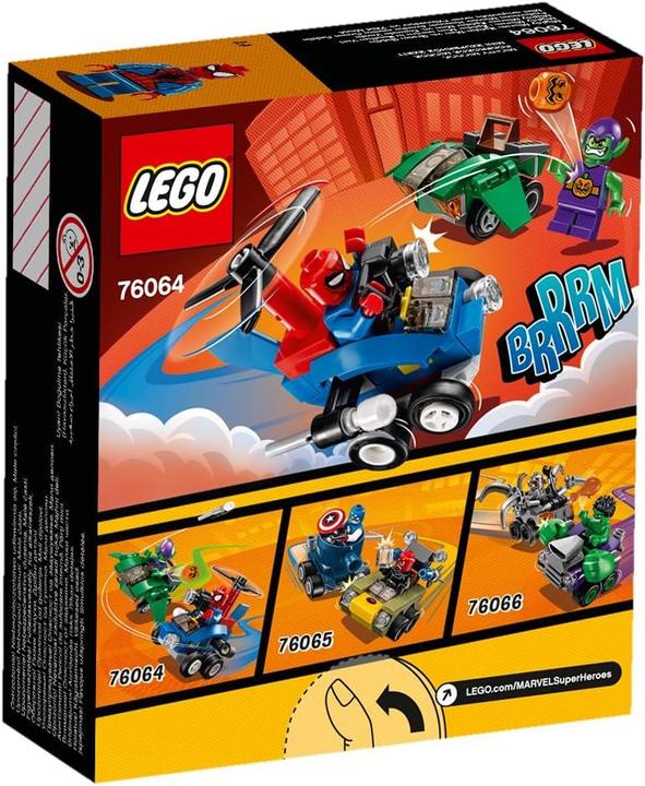Immagine prodotto LEGO Marvel Super Heroes Mighty Micros: Spiderman contro Goblin (76064, LEGO Marvel)