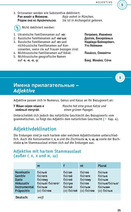 Actual product image Grammatik kurz und bündig Russisch (German, Russian, 2022)