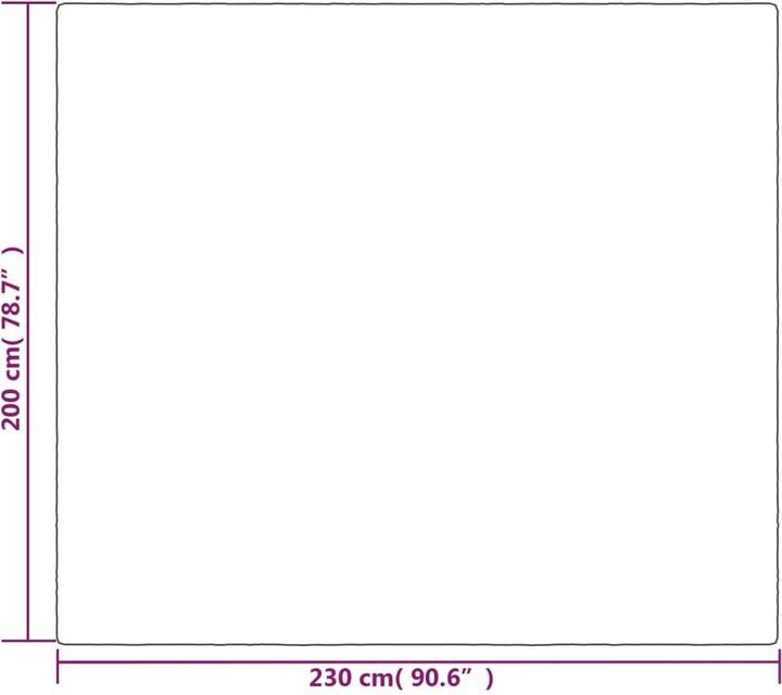 Immagine prodotto vidaXL Gewichtsdecke mit Bezug (230 x 200 cm)