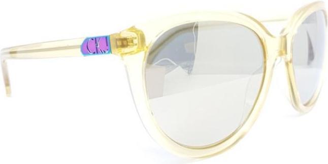Calvin Klein Sunglasses, J752S/54, Crystal Yellow, For Women