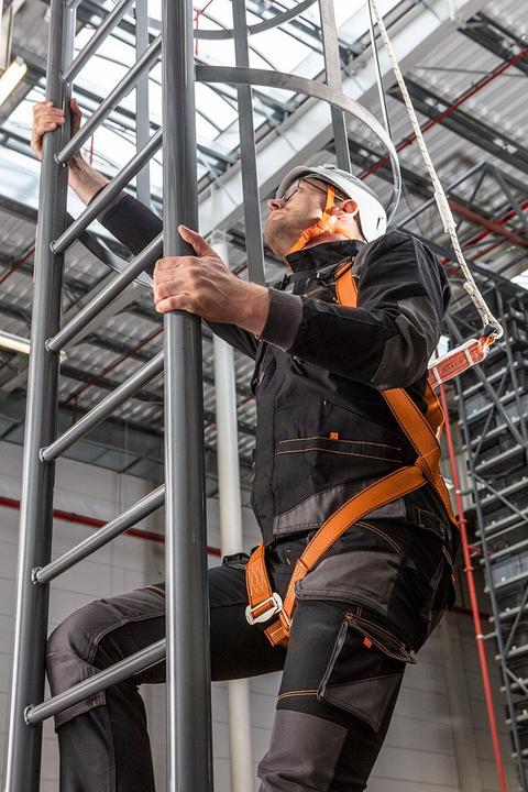 Actual product image Neo Fall protection set with safety rope (Height safety set)