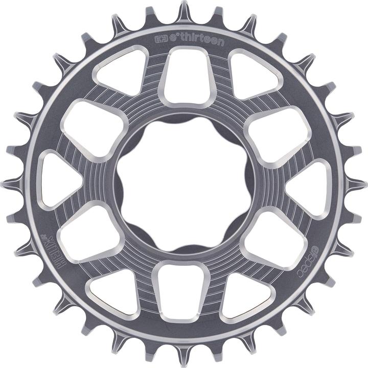 Actual product image e*13 Helix R e*spec SRAM Direct Mount chainring, TQ HPR50, 32 t, silver (32)